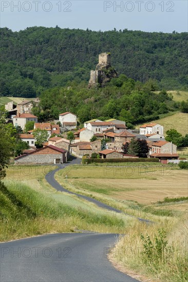 Laroche-Faugere castle. Â Bournoncle Saint Pierre near Brioude city