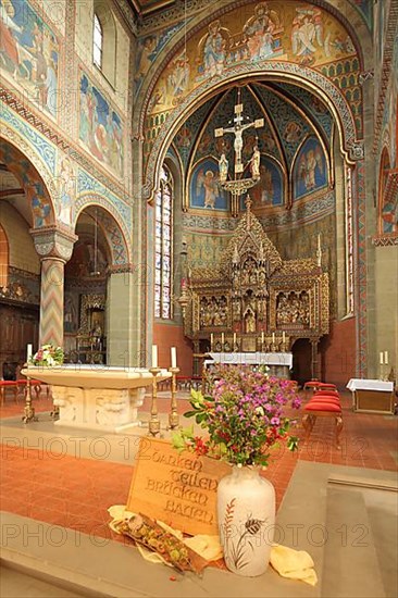 Chancel of the town church of St. Mary in Gengenbach