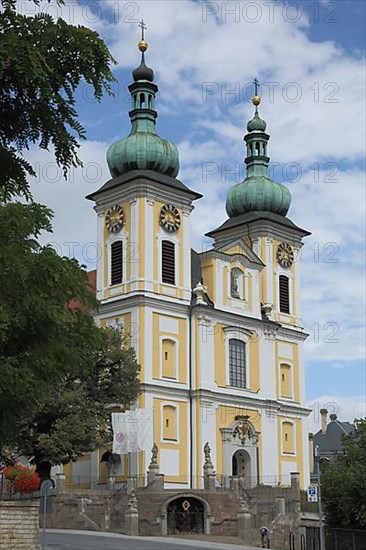 Baroque St. John's Church in Donaueschingen