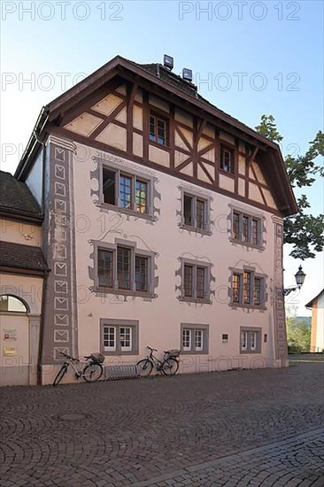 Historic half-timbered house Alter Hof in Bad Saeckingen