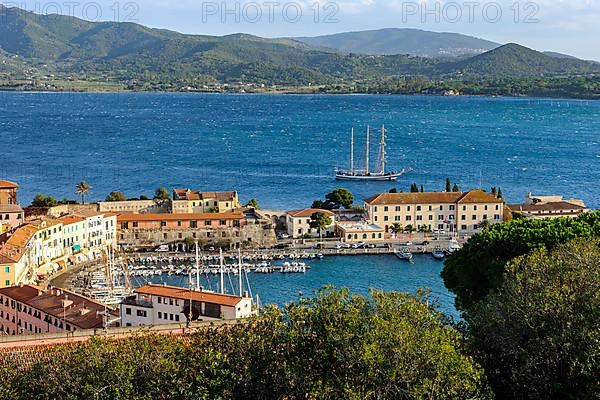 View of the bay of Portoferraio