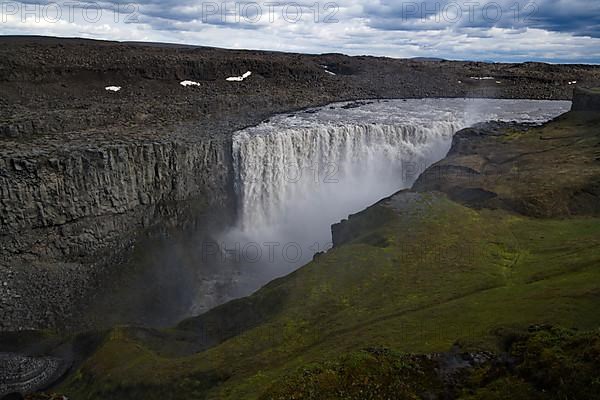 Dettifoss Waterfall in the North East of Iceland