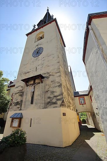 Church tower of St. Stephanus built in 1200 in Pommern