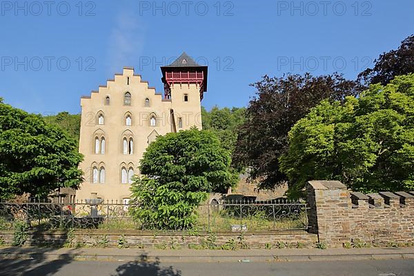 Liebieg Castle built approx. 1260 in Gondorf