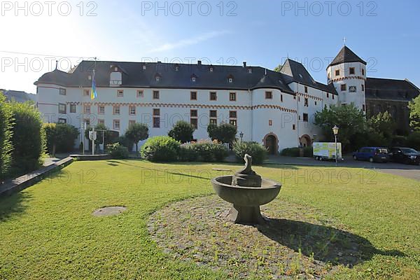 Oberburg Castle von der Leyen built 1500 in Gondorf