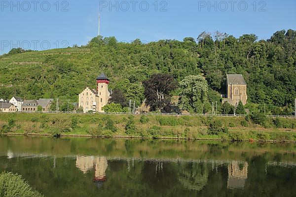 Liebieg Castle and Cemetery Chapel in Kobern-Gondorf