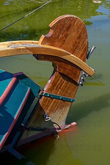 Rudder of a Zeesenboat