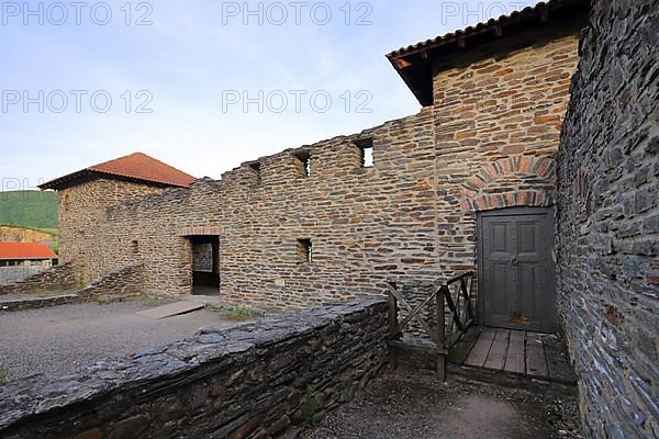 Roman archaeological and reconstructed Villa Rustica in Mehring