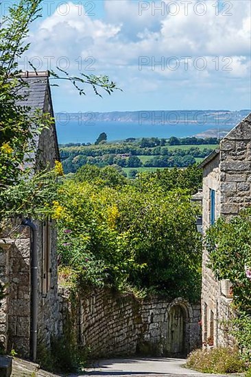 View from Locronan