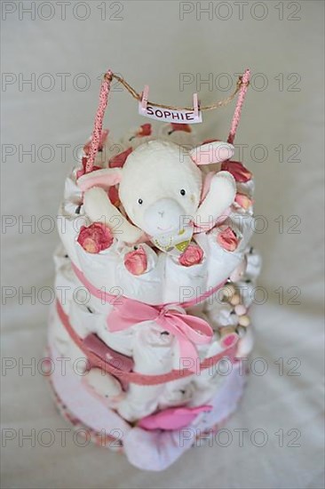 Diaper cake