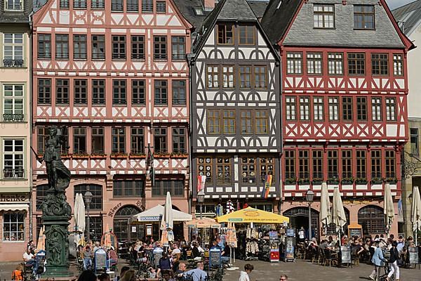 Half-timbered houses