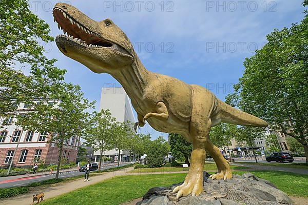 Tyrannosaurus Rex in front of the Senckenberg Museum