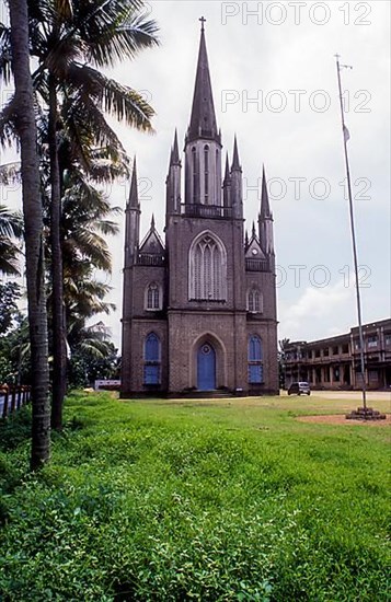 Vimalagiri Immaculate Heart of Mary Roman Catholic Latin Cathedral in Kottayam