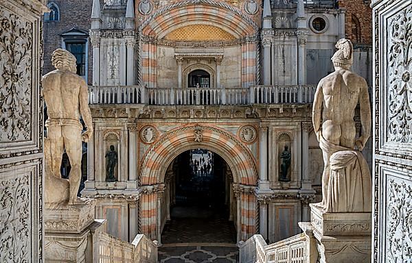 Doge's Palace with the Scala die Giganti and the Rear View of Mars and Neptune