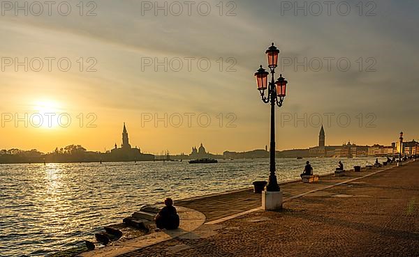 Lantern in the sunset