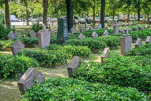 Officers' graves