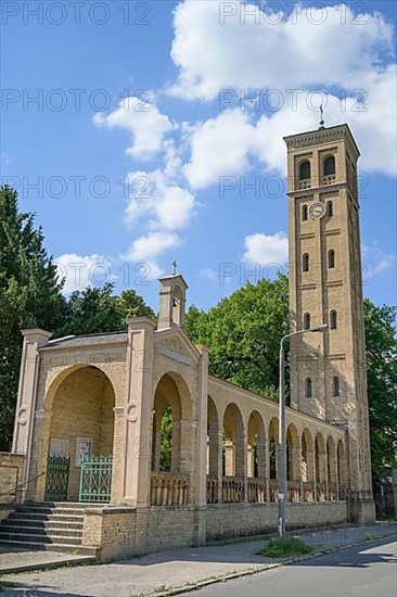 Bornstedt village church