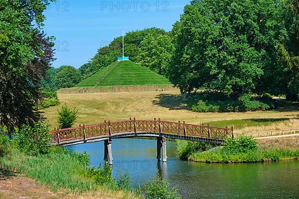 Snake Lake Bridge and the Land Pyramid