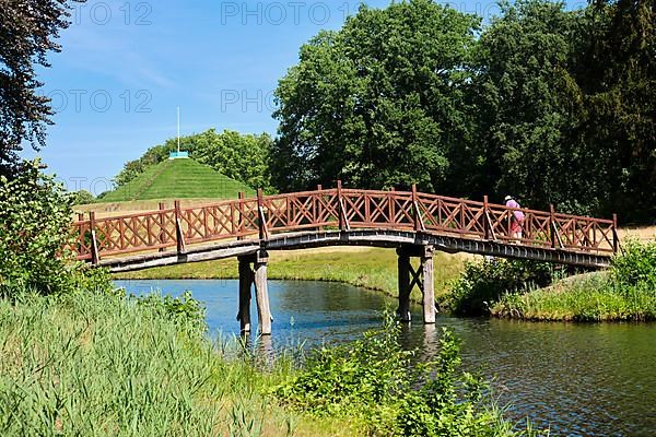 Snake Lake Bridge and the Land Pyramid