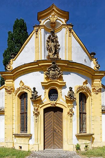 Central facade Maria Hilf Chapel