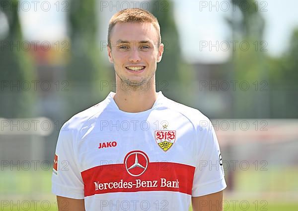 Sasa Kalajdzic VfB Stuttgart Portraittermin VfB Stuttgart 2022 2023 Licence Player Football 1. Bundesliga Men GER Stuttgart 05. 07. 2022