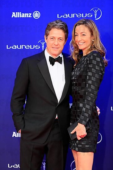 Hugh Grant and Anna Eberstein