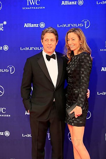 Hugh Grant and Anna Eberstein