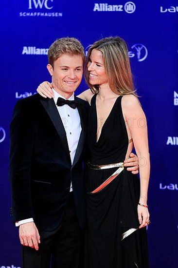 Formula 1 World Champion Nico Rosberg with woman Vivian Sibold