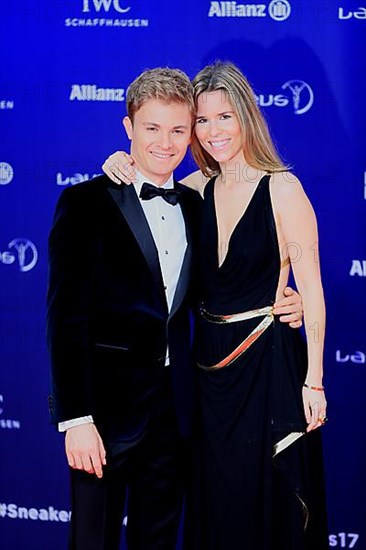 Formula 1 World Champion Nico Rosberg with woman Vivian Sibold