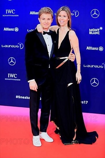 Formula 1 World Champion Nico Rosberg with woman Vivian Sibold