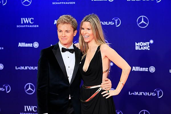 Formula 1 World Champion Nico Rosberg with woman Vivian Sibold