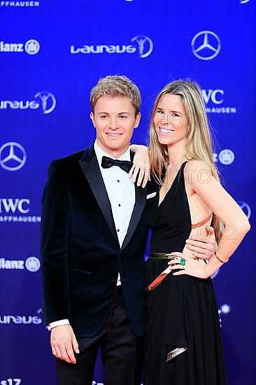 Formula 1 World Champion Nico Rosberg with woman Vivian Sibold