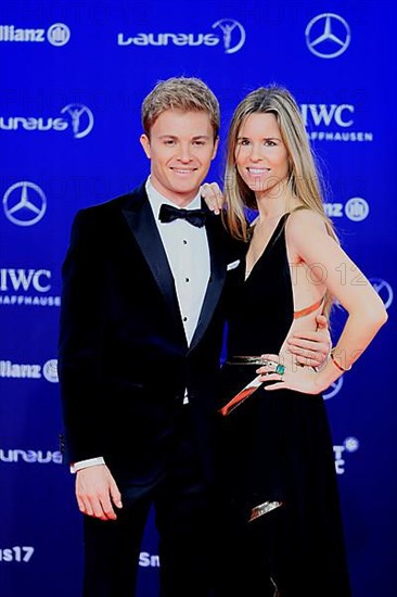 Formula 1 World Champion Nico Rosberg with woman Vivian Sibold