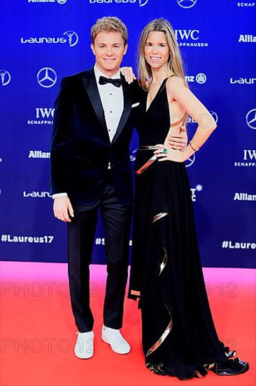 Formula 1 World Champion Nico Rosberg with woman Vivian Sibold