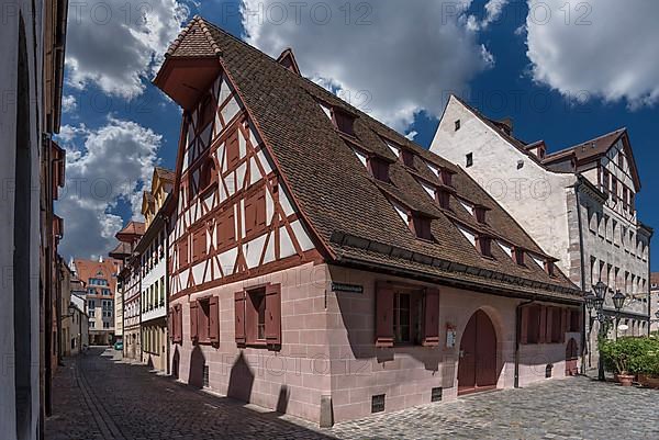 Historic half-timbered house