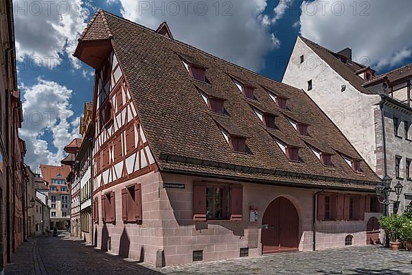 Historic half-timbered house