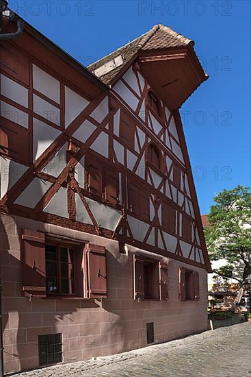 Historic half-timbered house