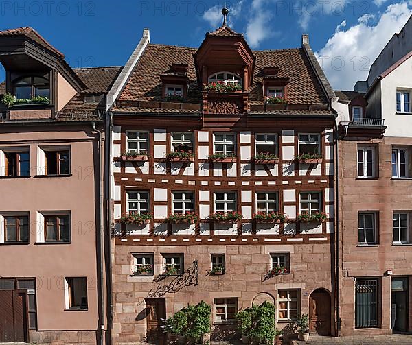 Historic half-timbered house