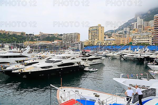 Yachts at Port Hercule