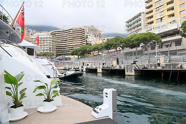 Yachts at the race track