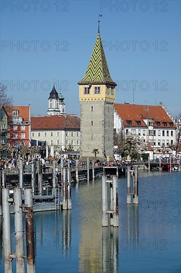 Harbour with Mangturm