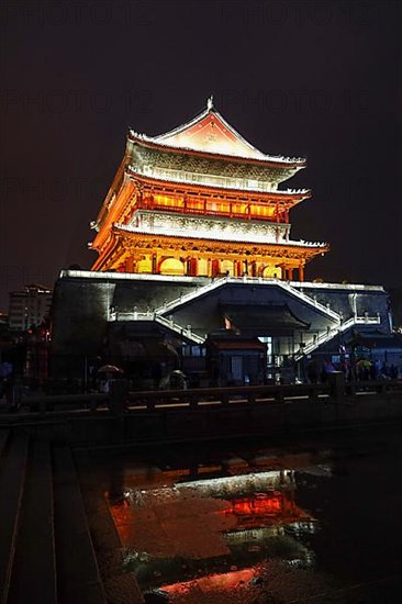 Illuminated Drum Tower