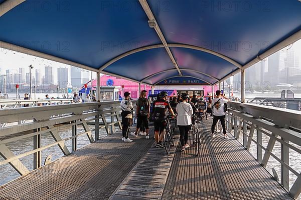 Huangpu River ferry pier