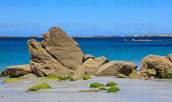 Sandy beach beach Plage d'Erleach