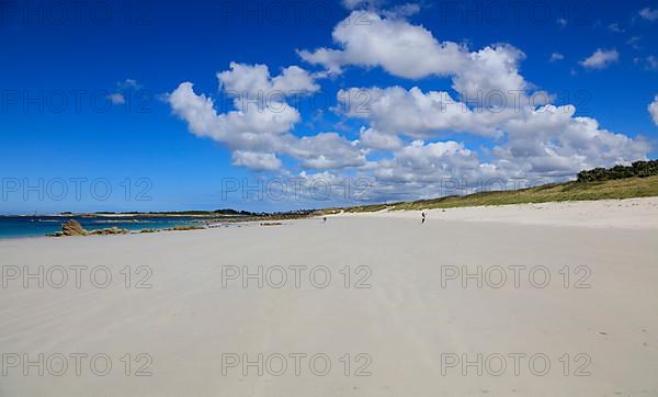 Sandy beach beach Plage d'Erleach