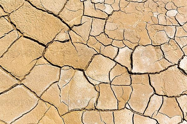 Parched soil