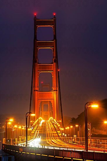 Golden Gate Bridge at dawn