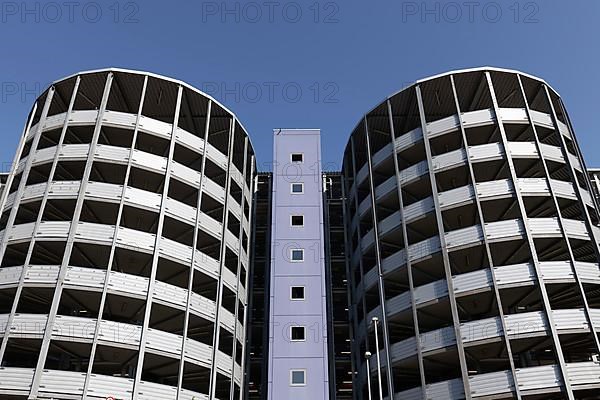 Modern multi-storey car park