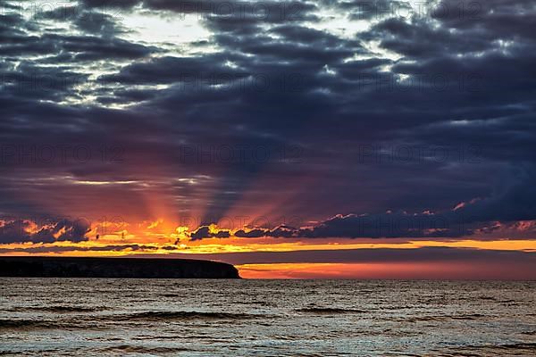 Silhouette of the island Lilla Karlsoe