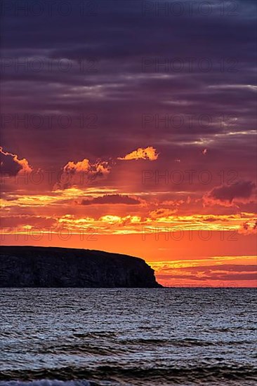 Silhouette of the island Lilla Karlsoe